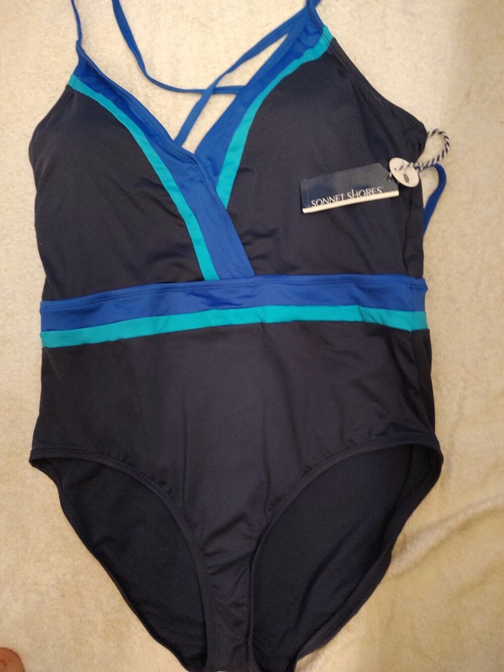 SONNET SHORE'S BATHING SUIT 12 NWT